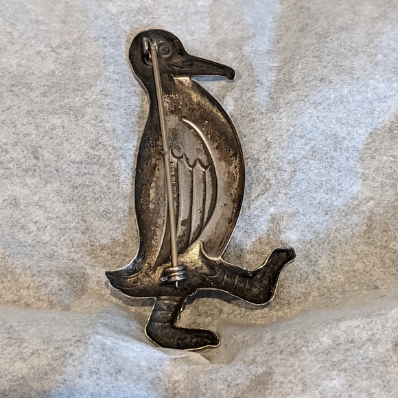 Antique Sterling Duck Lapel pin Collectors item! - Picture 10 of 11